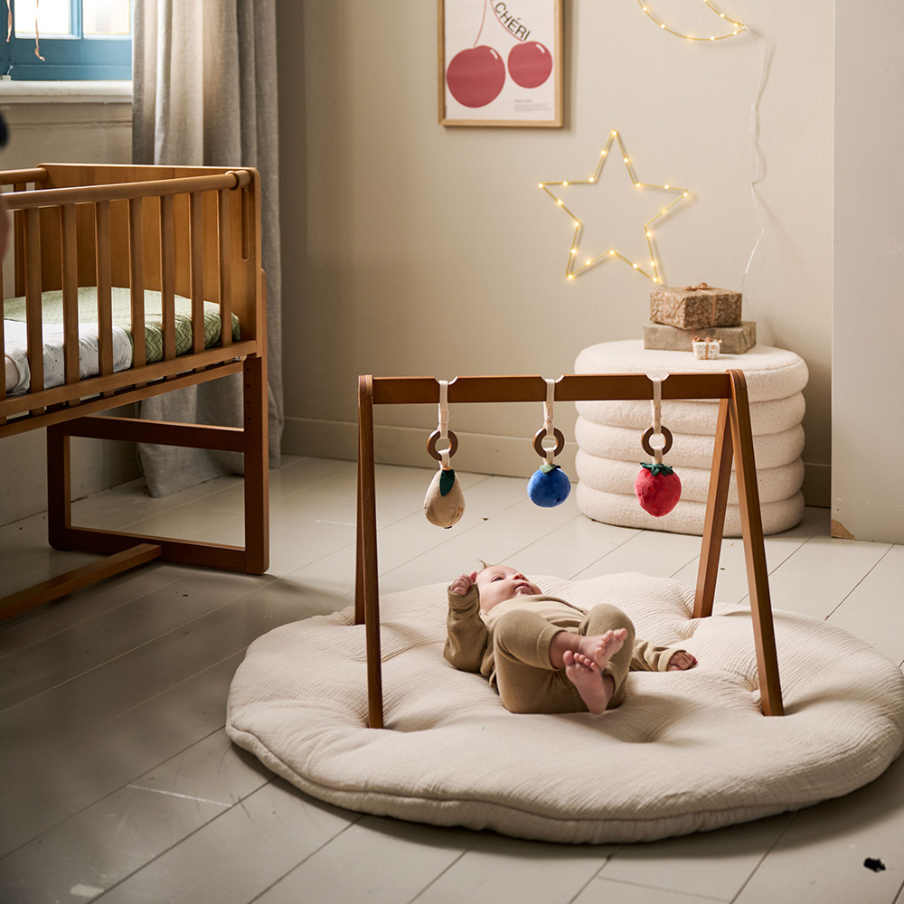 BABY GYM WALNUSS «FRUIT» | INKL. ACCESSOIRES