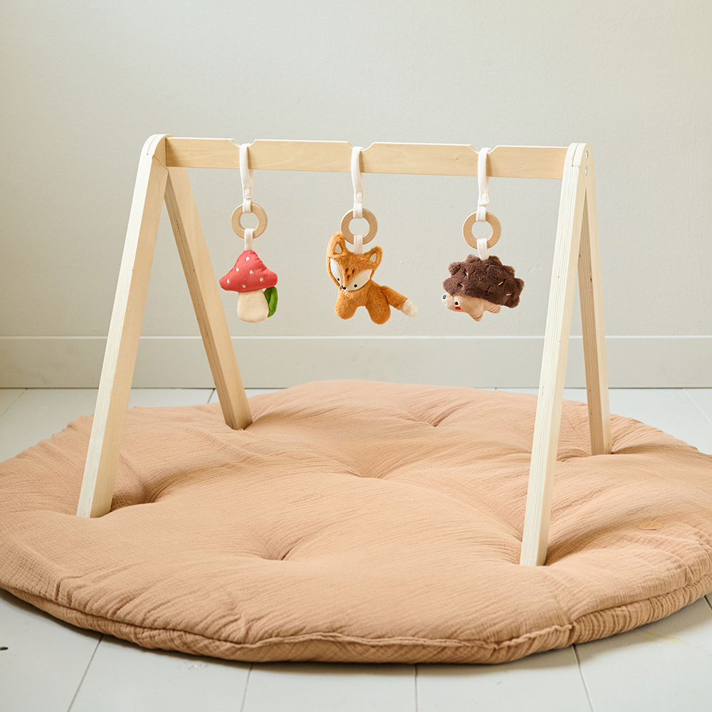 Baby Gym Holz Forêt für sensorisches Lernen und motorische Entwicklung