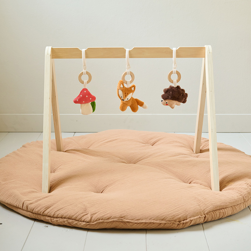 BABY GYM HOLZ «FORÊT» | INKL. ACCESSOIRES