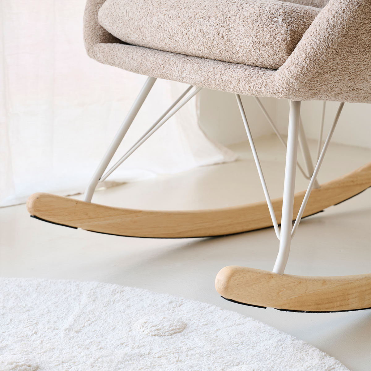 Rocking chair «Lune» | Brun