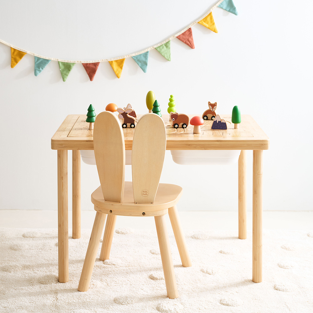TABLE D'ACTIVITÉ SABLE ET EAU «FORÊT» 