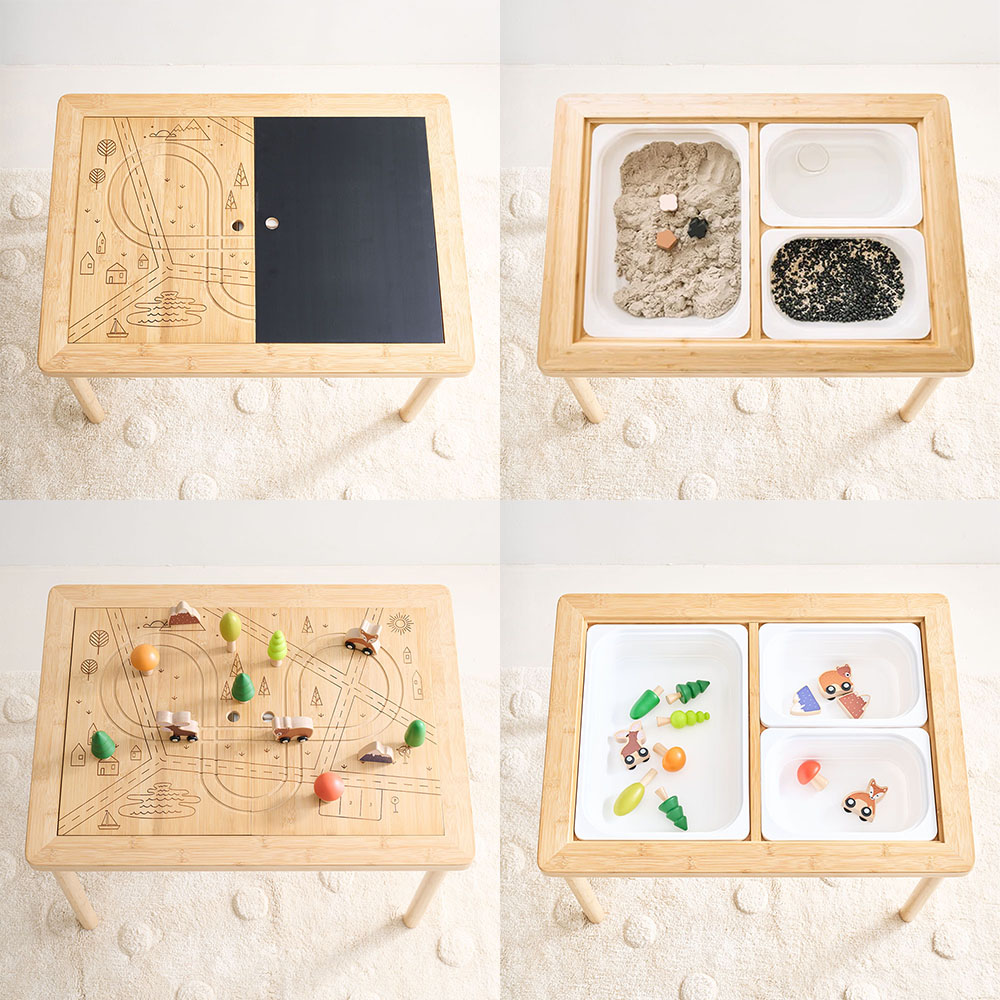 Table d'activités sable et eau «Forêt»