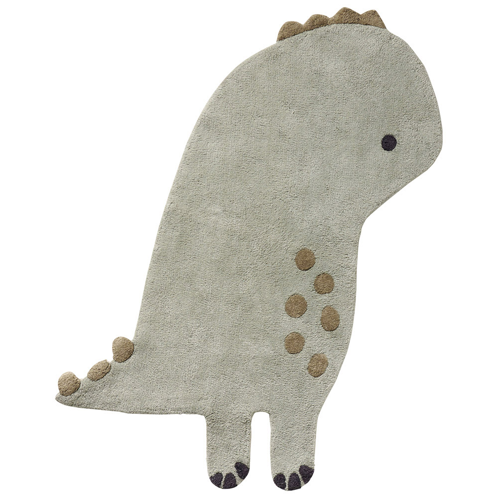 Tapis enfant dinosaure lavable en machine 95x120cm