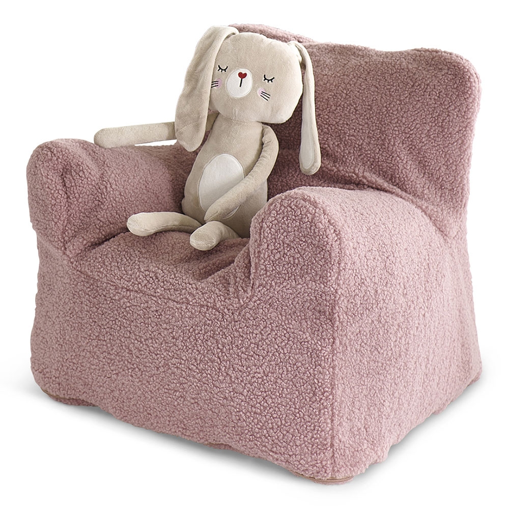 XL zitzak Teddy | kinderfauteuil 1-8 jaar  | Roze