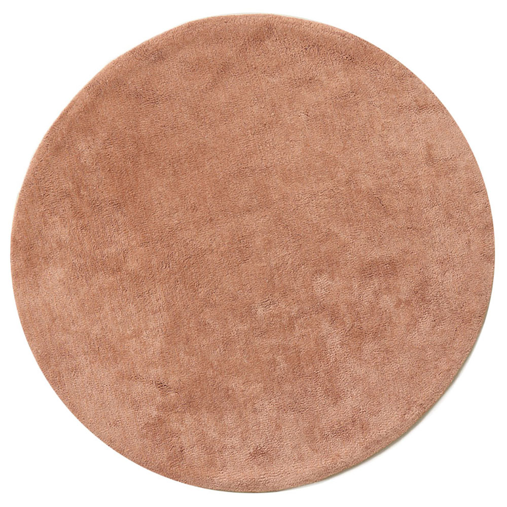 WASBAAR KINDERVLOERKLEED | ROND | TERRACOTTA