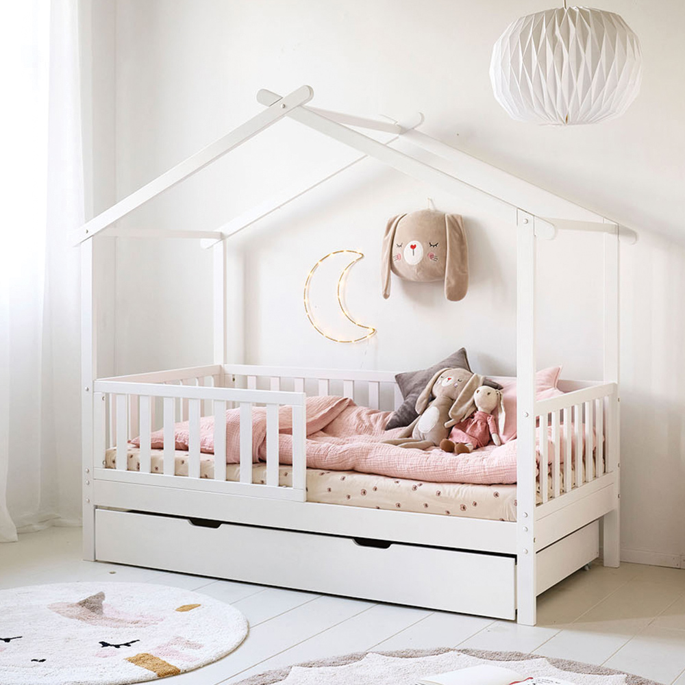 House Bed for Kids «Maison» | 160×80 cm | White