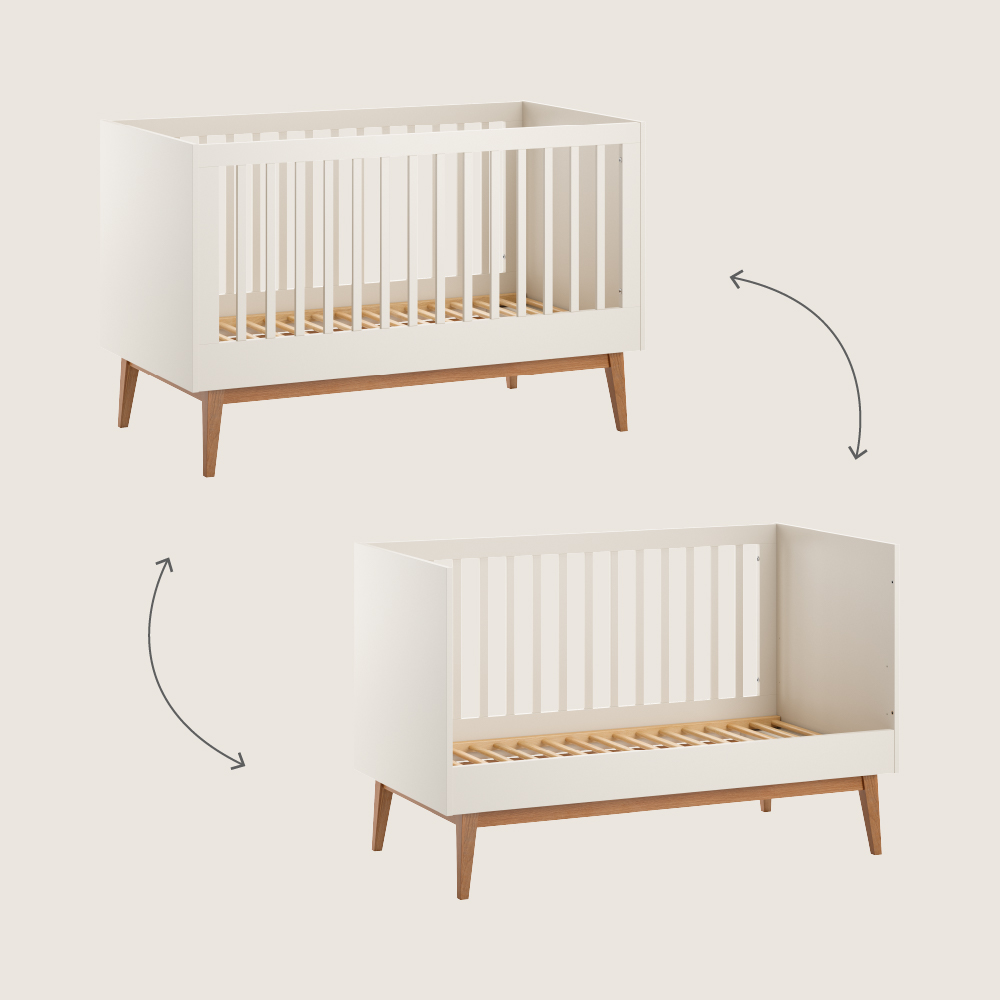 MEEGROEIBED «AMANDE» | 70 X 140 CM | OATMEAL