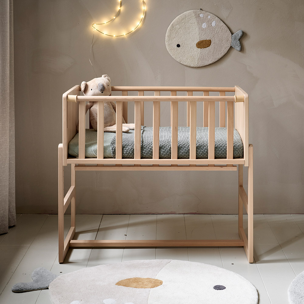 2-IN-1 CO-SLEEPER / AANSCHUIFBEDJE «NUAGE» | NATUREL