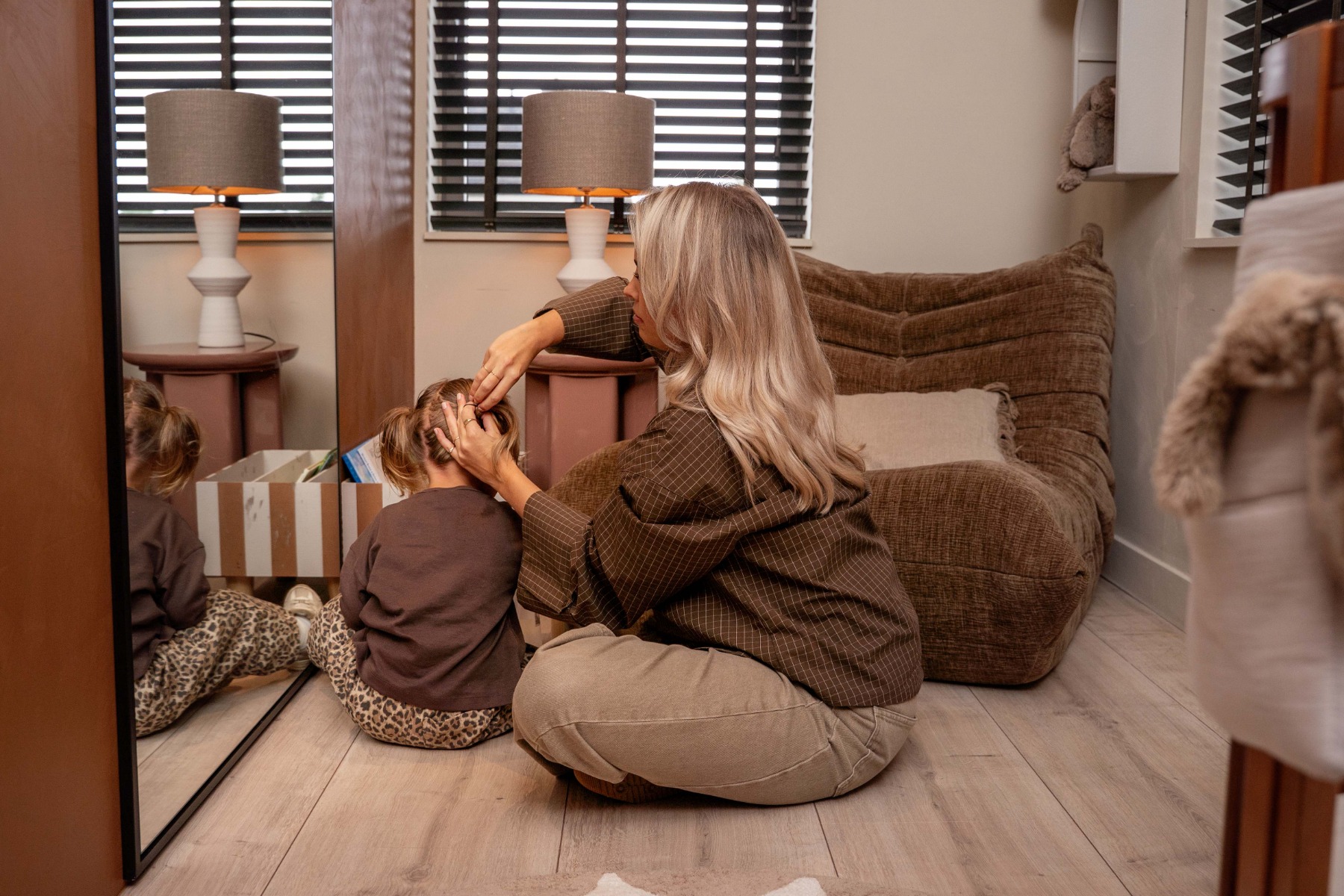 A quiet family moment