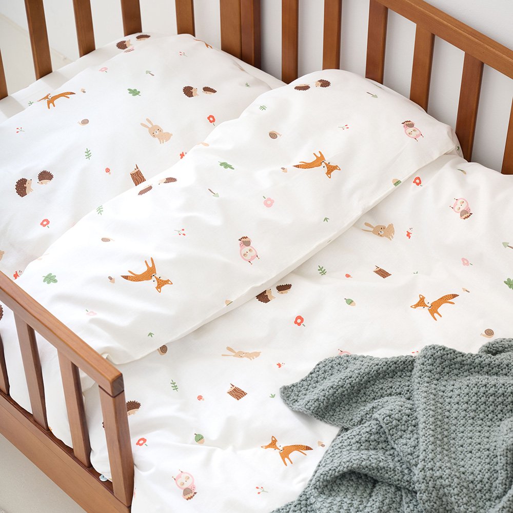 Mousseline peuter dekbedovertreksets Petite Amélie