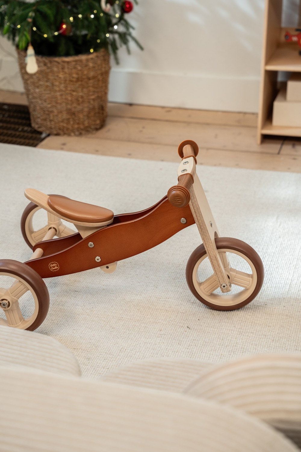 Houten driewieler, cadeaus tot 100 euro